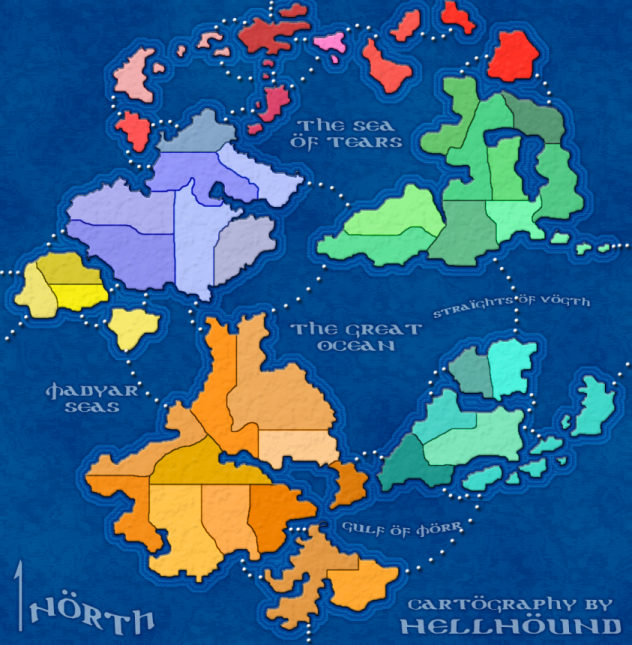 the map